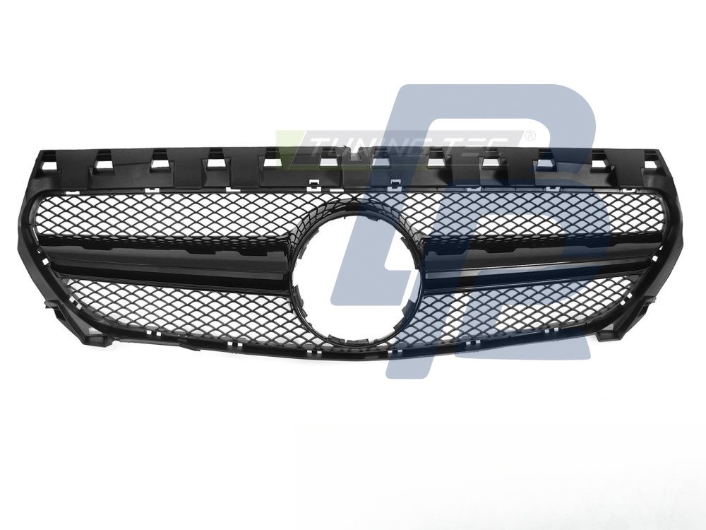 Grille Gloss Black for Mercedes CLA W117 2013–2019 - 2