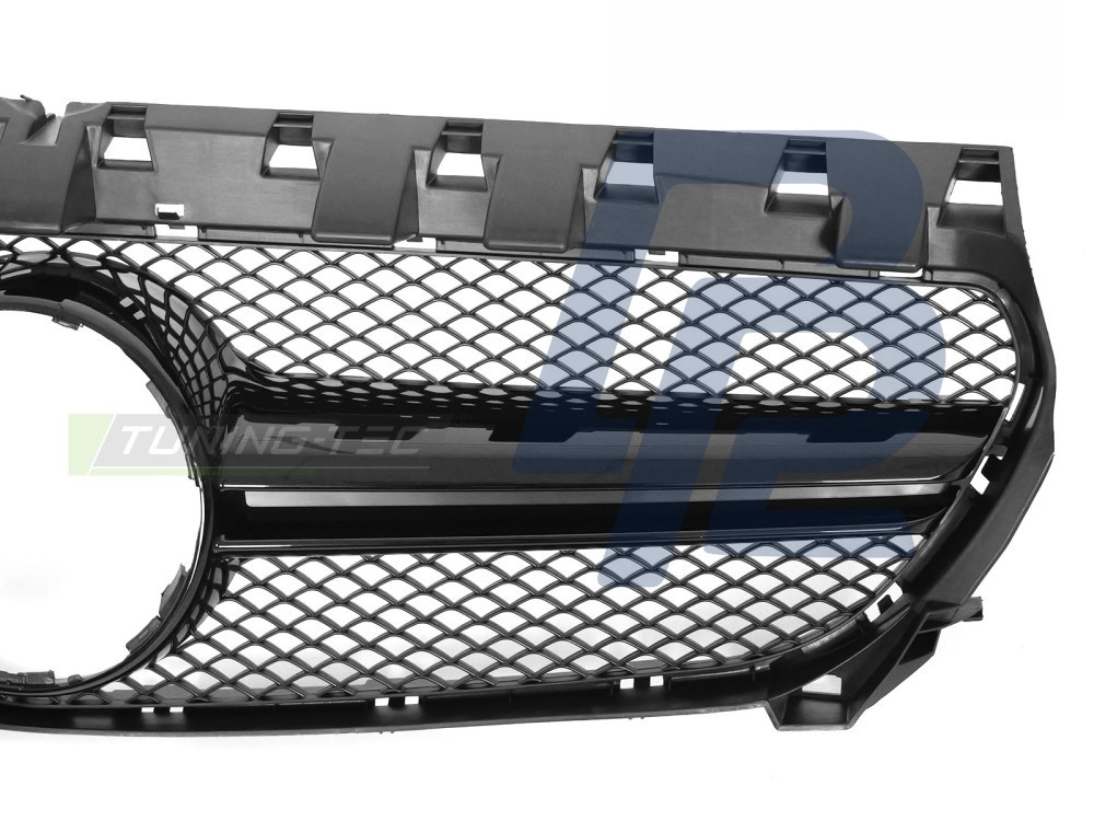 Grille Gloss Black for Mercedes CLA W117 2013–2019 - 4