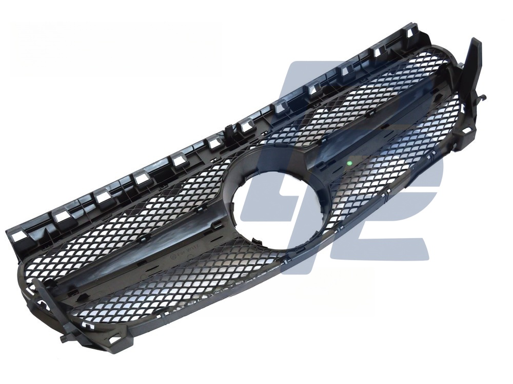 Grille Gloss Black for Mercedes CLA W117 2013–2019 - 5