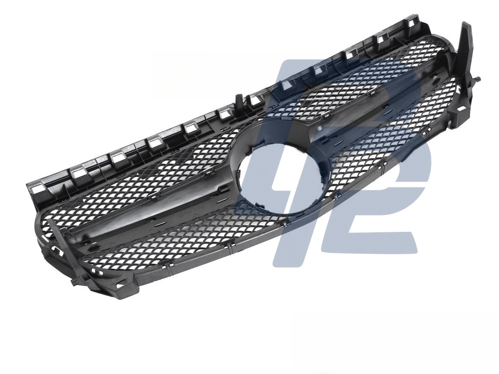Grille Black Silver for Mercedes CLA W117 2013–2019 - 5