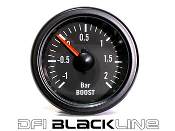 DFI BLACKLINE UNIVERSAL METER GAUGE 52MM - BOOST (BAR)