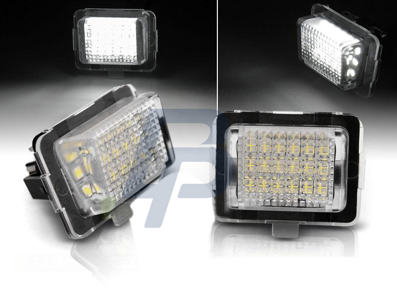 LICENSE LED LIGHTS MERCEDES W204 W212 C207 C216 W221 LED - 4