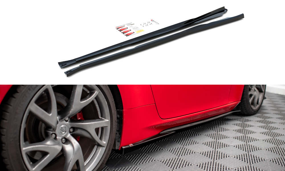 Side Skirts Diffusers V.2 Nissan 370Z (2009-2020)