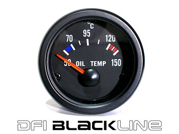 DFI BLACKLINE UNIVERSAL METER GAUGE 52MM - OIL TEMP (CELC)
