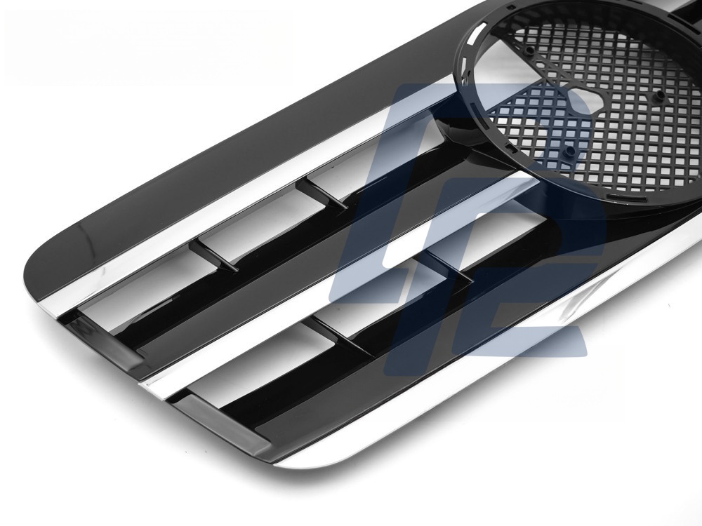 Grille Sport Black/Chrome for Mercedes CLK W208 1996–2002 - 2