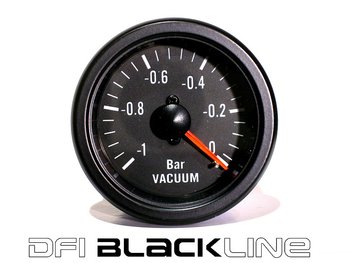 DFI BLACKLINE UNIVERSAL METER GAUGE 52MM - VACUUM (BAR)