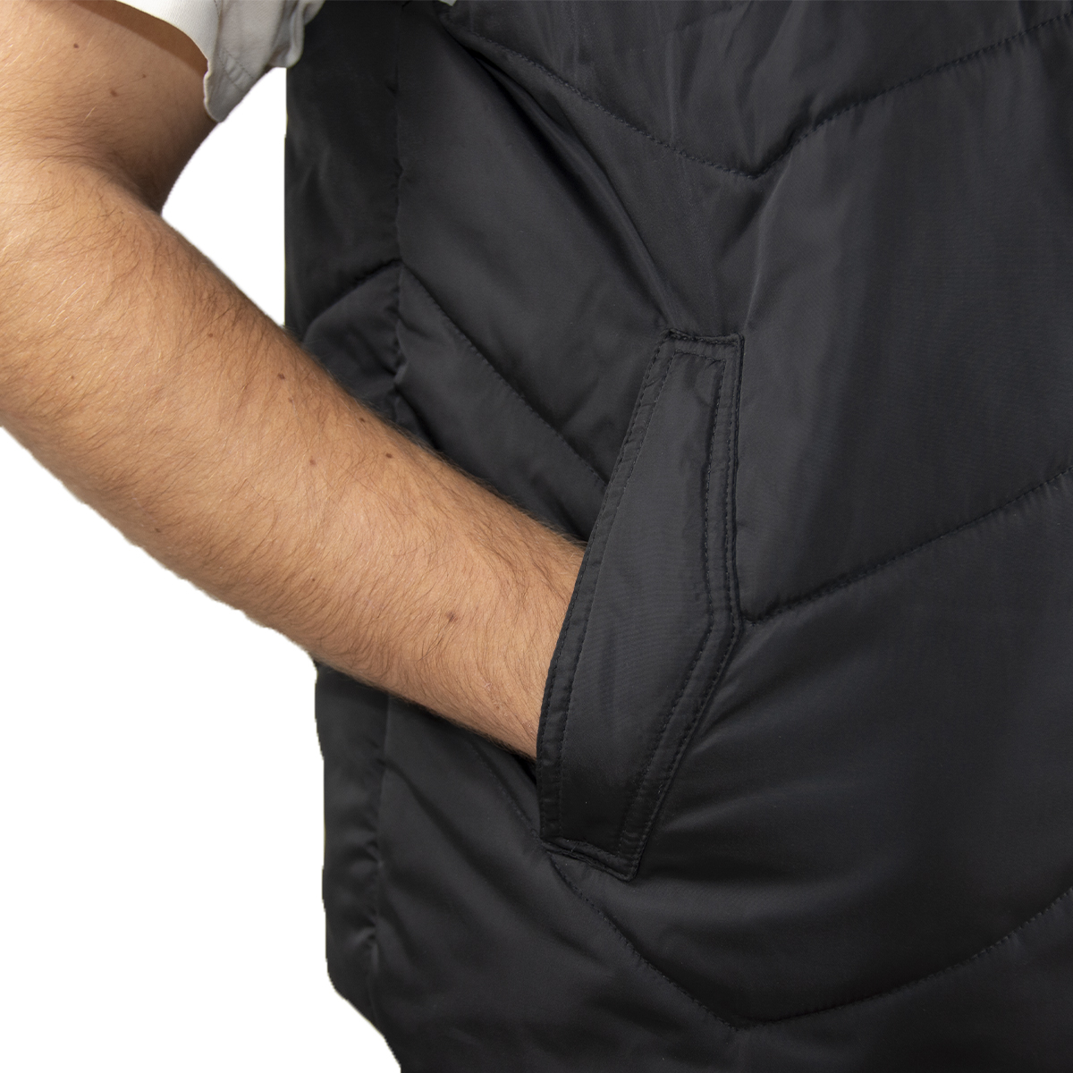RRS "WAVE" SLEEVELESS BLACK JACKET - 3