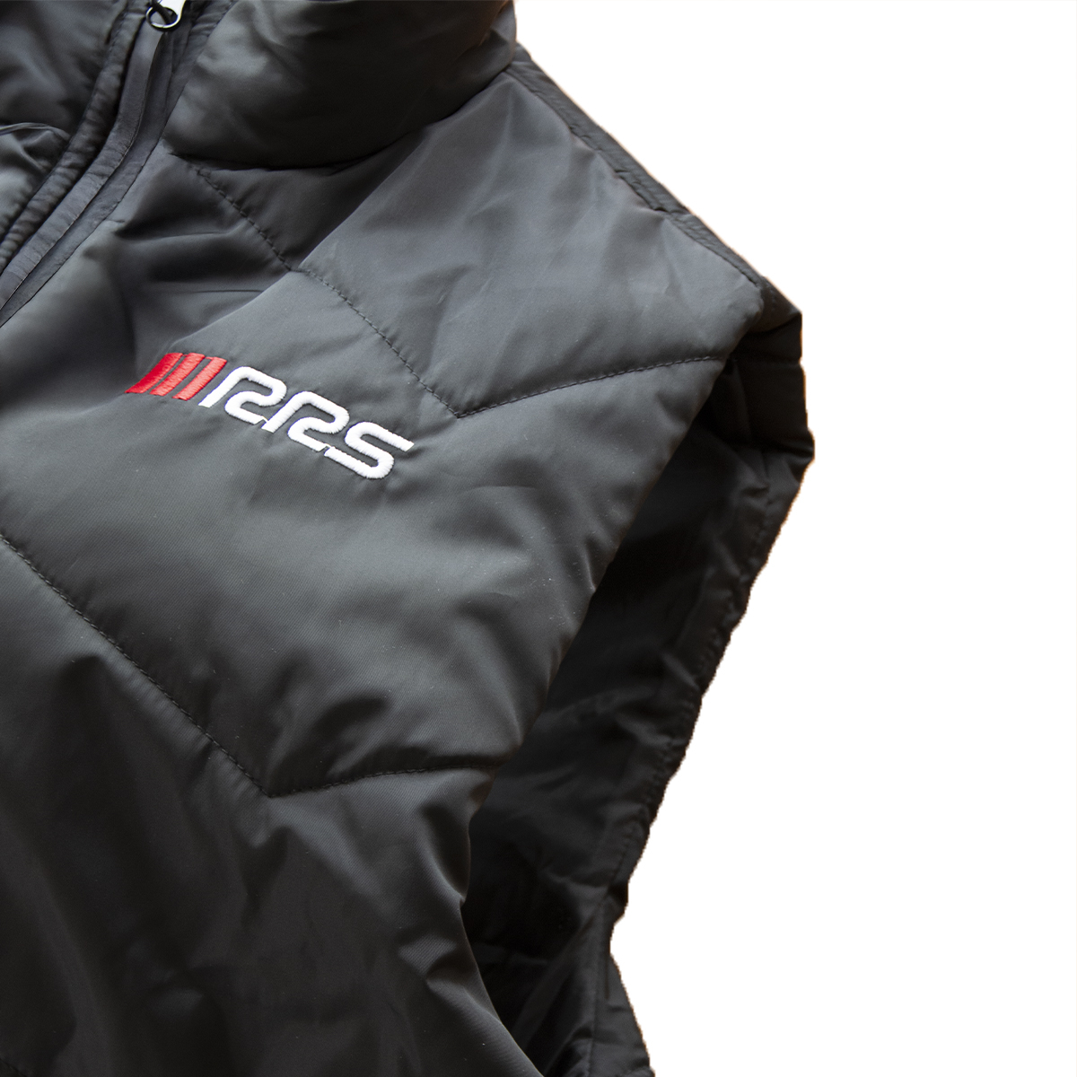 RRS "WAVE" SLEEVELESS BLACK JACKET - 2