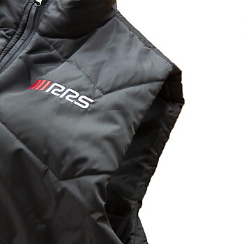 RRS "WAVE" SLEEVELESS BLACK JACKET