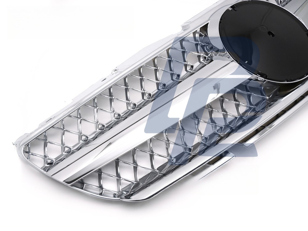 Grille Sport Chrome for Mercedes SL R230 2001–2006 - 2