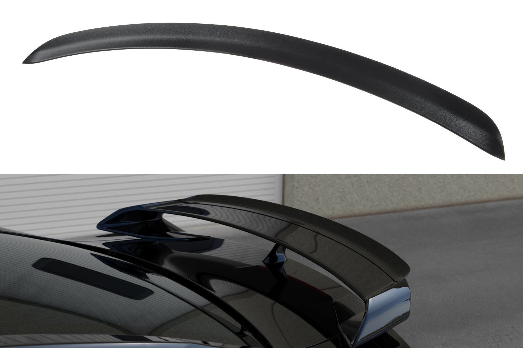 Spoiler Extension CAP Nissan GT-R Pre-facelift Coupe (R35-SERIES) (2007-2010)