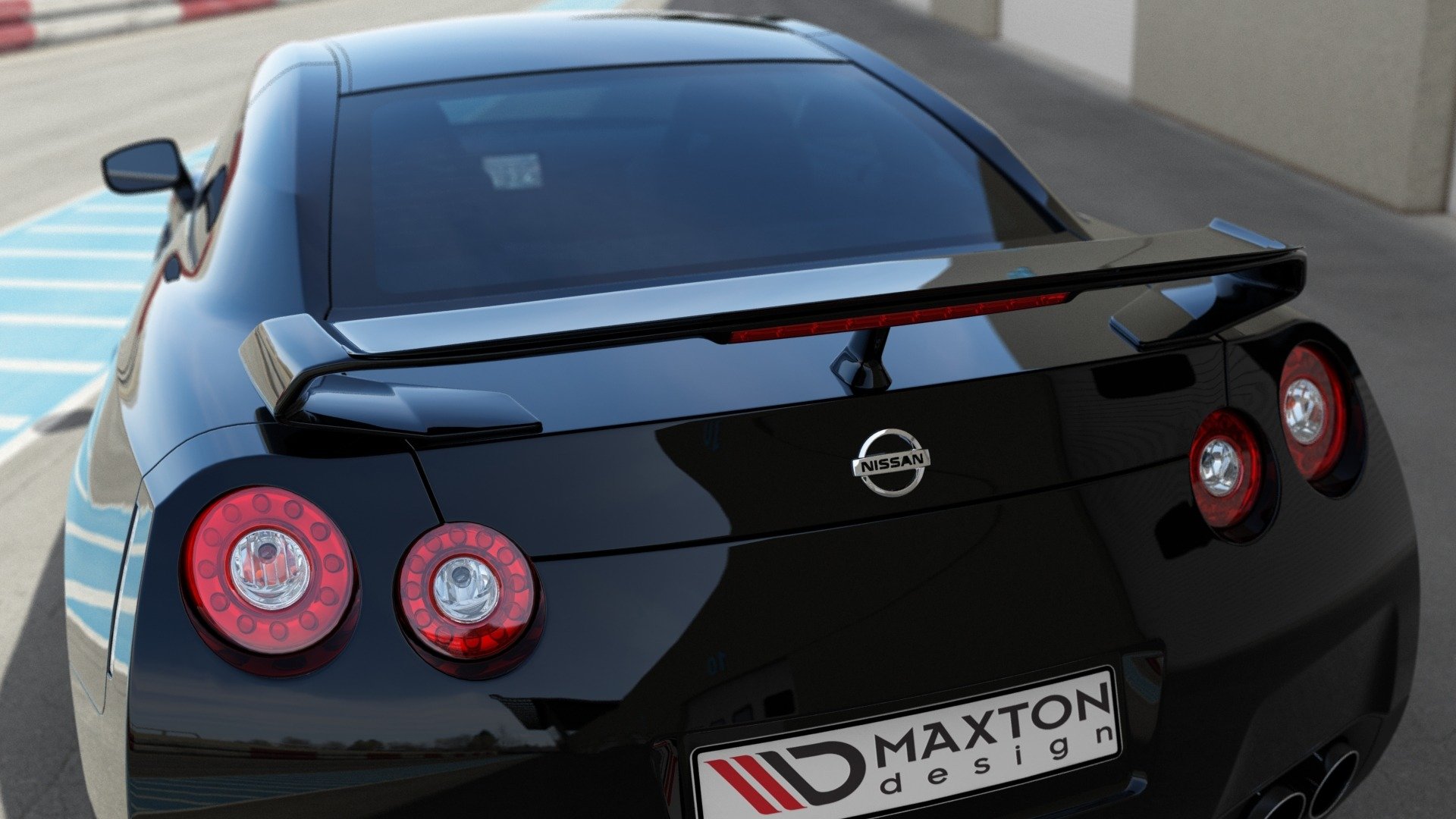 Spoiler Extension CAP Nissan GT-R Pre-facelift Coupe (R35-SERIES) (2007-2010) - 4