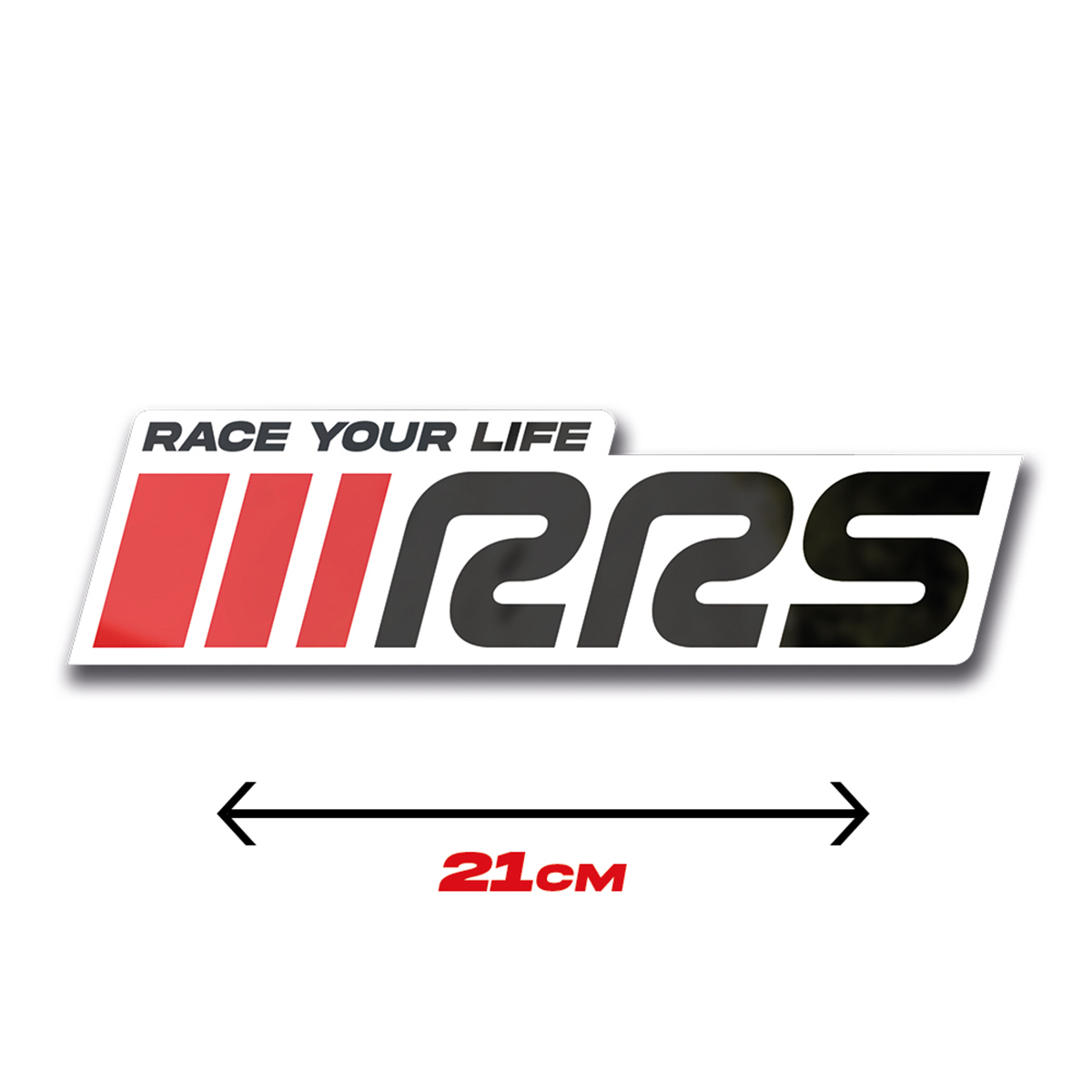 RRS RACE YOUR LIFE WHITE LARGE MODEL - 2