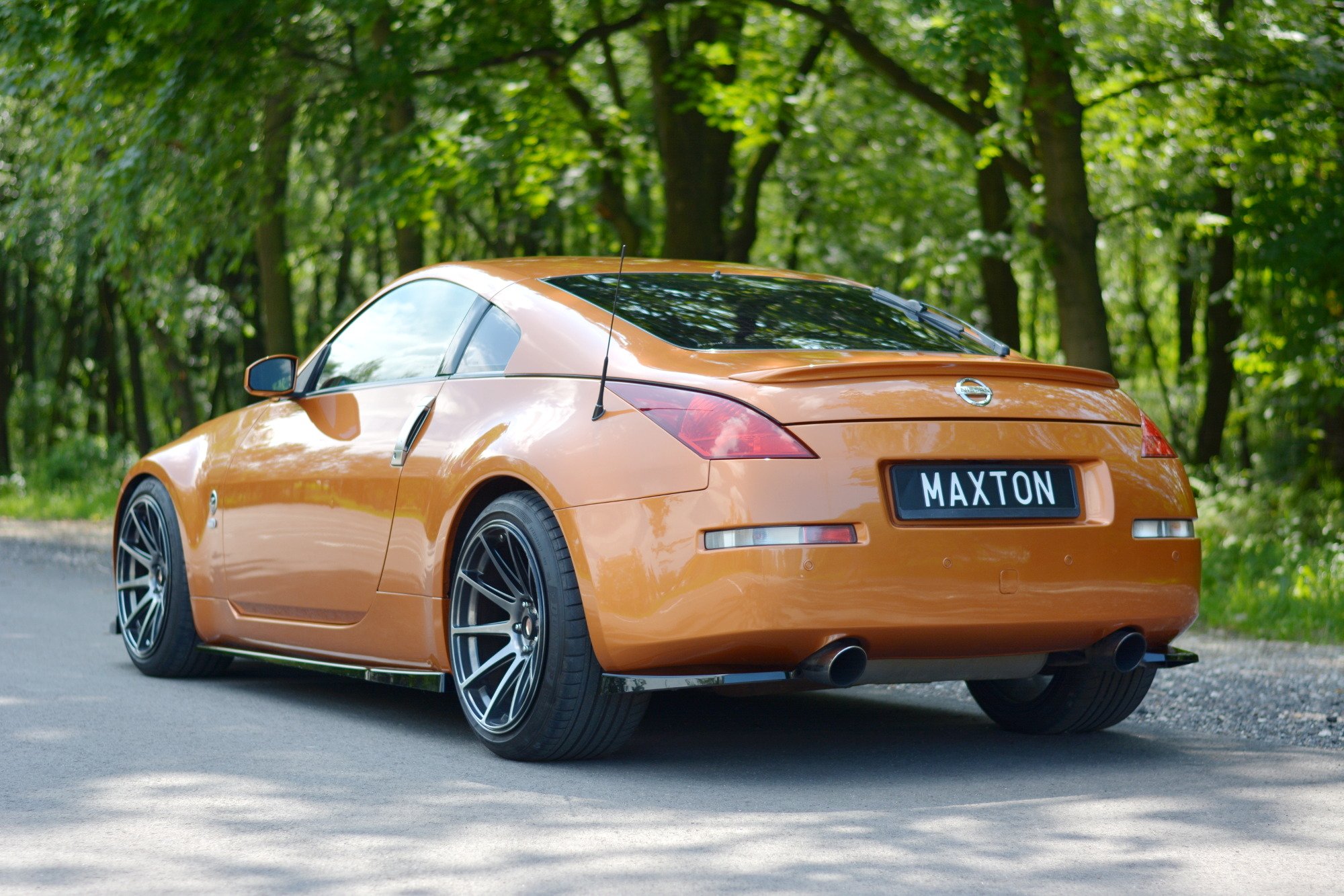 Rear Side Splitters Nissan 350Z (2003-2008) - 2
