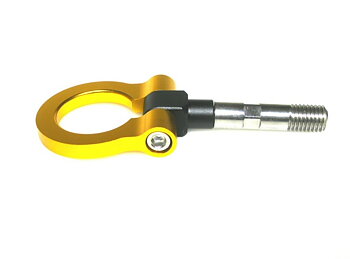 UNIVERSAL FOLD DOWN TOW HOOK GOLD ANODIZED M18X2,5