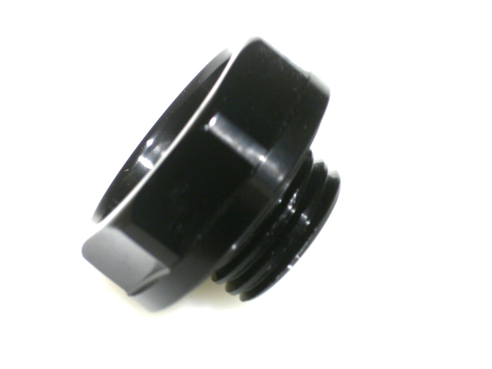 UNIVERSAL HONDA MUGEN STYLE OIL CAP BLACK - 3