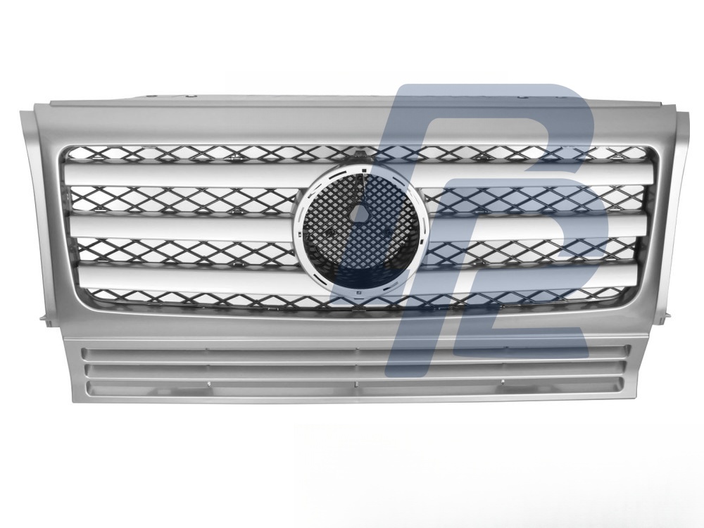 Grille Sport Silver for Mercedes W463 1990–2012 - 3