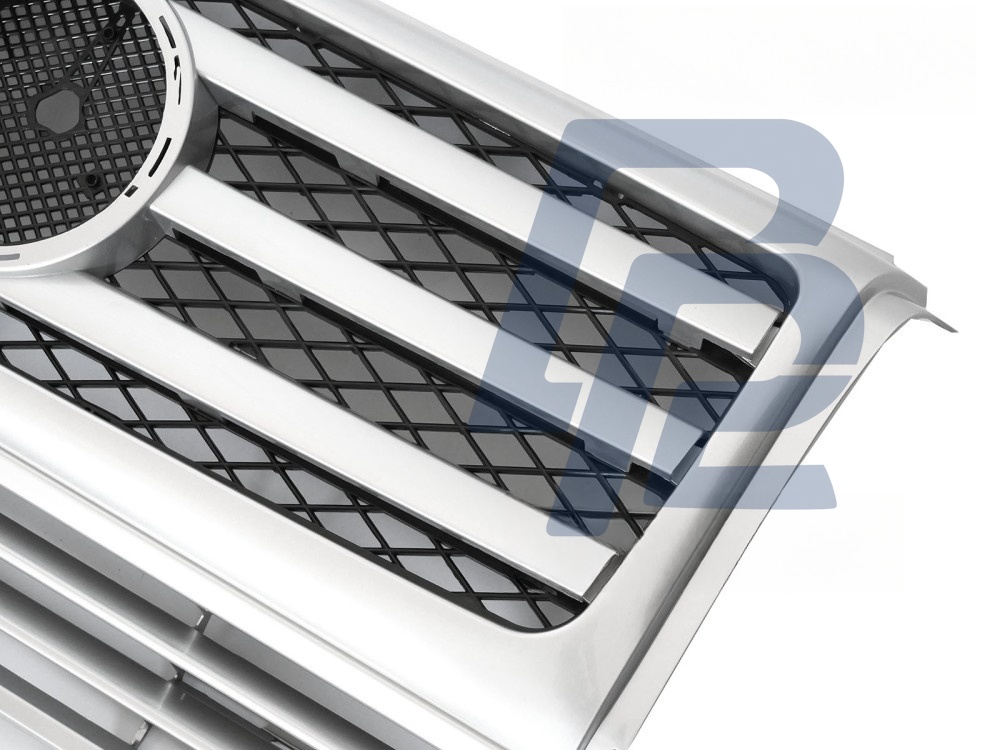 Grille Sport Silver for Mercedes W463 1990–2012 - 5