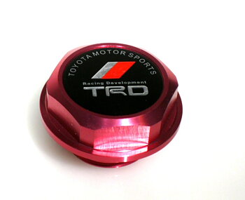 UNIVERSAL TOYOTA TRD STYLE OIL CAP TYPE 2 RED