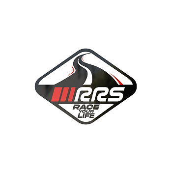 RRS DIAMOND TRACK STICKER BLACK