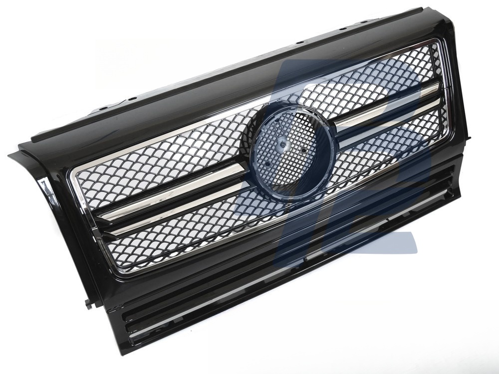 Grille Sport Black/Chrome for Mercedes W463 1990–2012 - 2