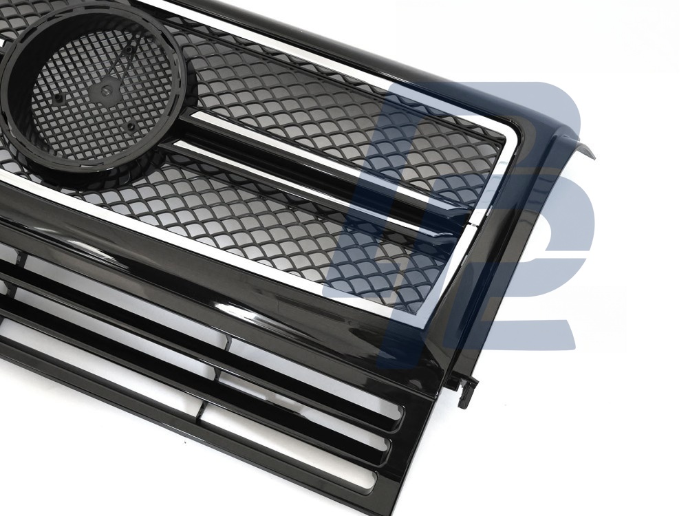 Grille Sport Black/Chrome for Mercedes W463 1990–2012 - 5