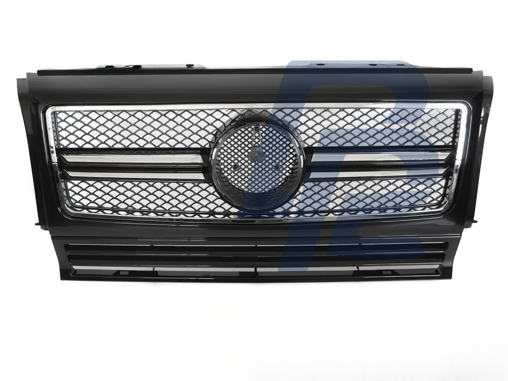 Grille Sport Black/Chrome for Mercedes W463 1990–2012 - 4