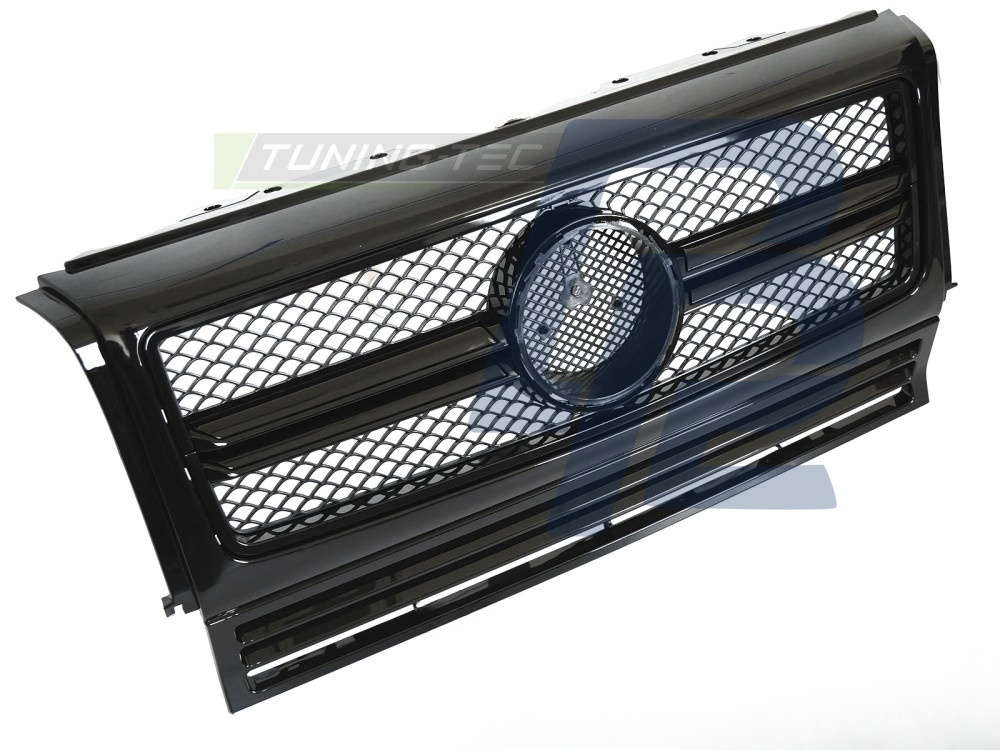 Grille Sport Gloss Black for Mercedes W463 1990–2012 - 5
