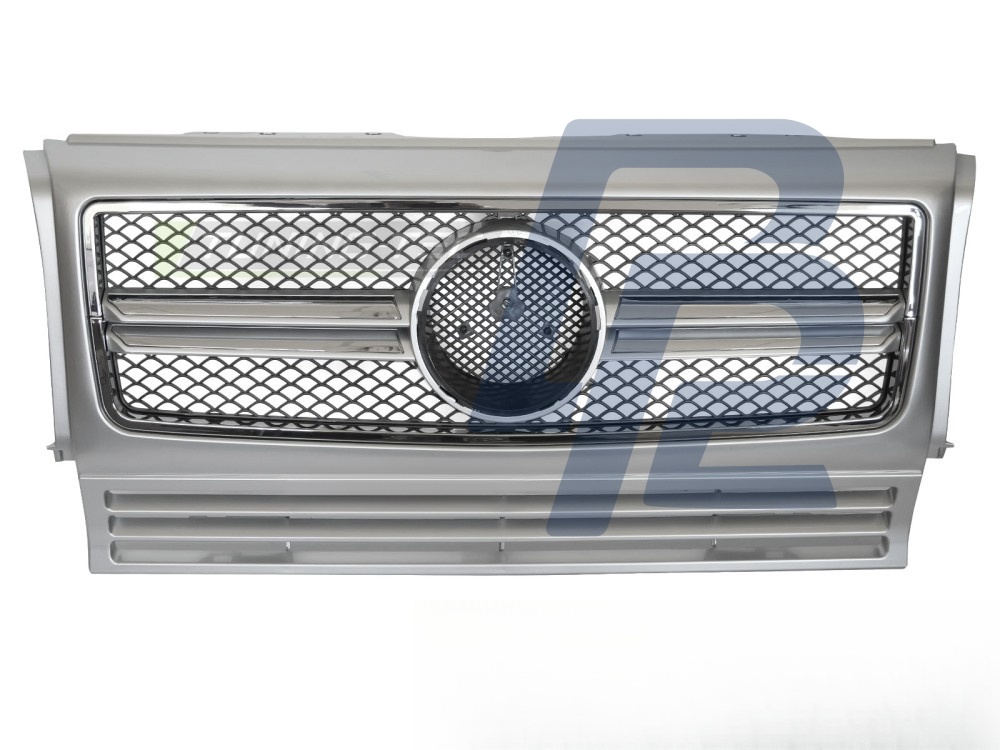 Grille Sport Silver Chrome for Mercedes W463 1990–2012 - 4