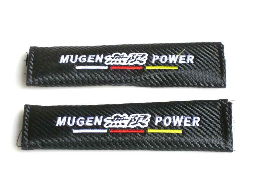 CARBON LOOK MUGEN STYLE SHOULDER PADS (SET)