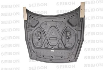NISSAN SKYLINE R35 GTR 08+ SEIBON OEM DRY-CARBON HOOD