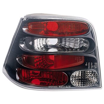 VW GOLF 4 97-03 TAILLIGHTS SET BLACK