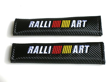 CARBON LOOK RALLIART STYLE SHOULDER PADS (SET)