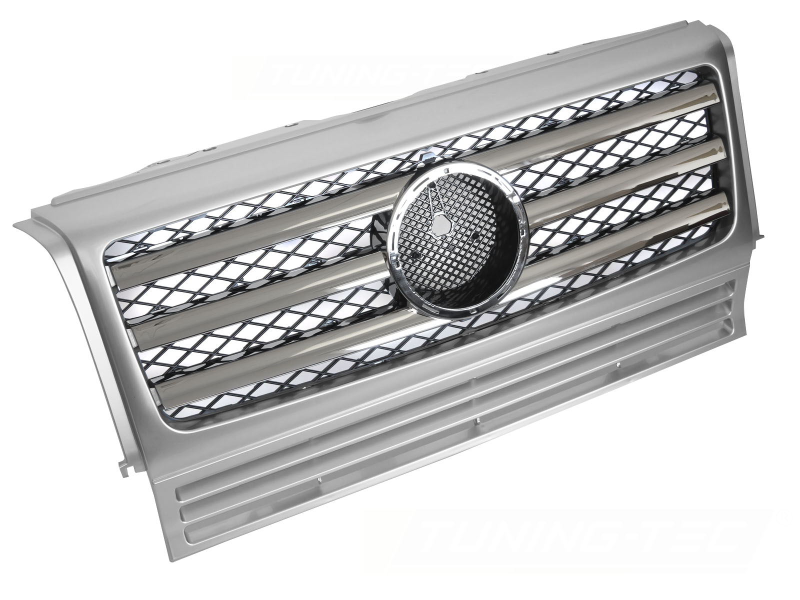 GRILL SPORT SILVER KROM TILL MERCEDES W463 1990-2012
