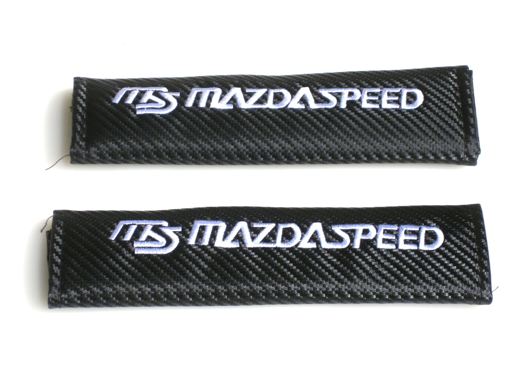 CARBON LOOK MAZDASPEED STYLE SHOULDER PADS (SET)