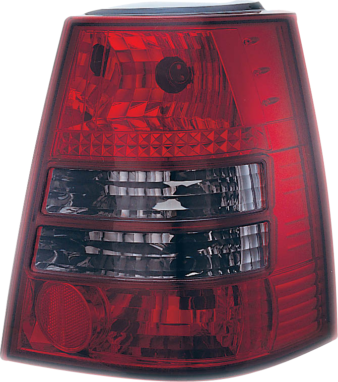 VW GOLF 4/BORA VARIANT 92-02 BAKLAMPOR SET RÖDA/RÖKTONADE