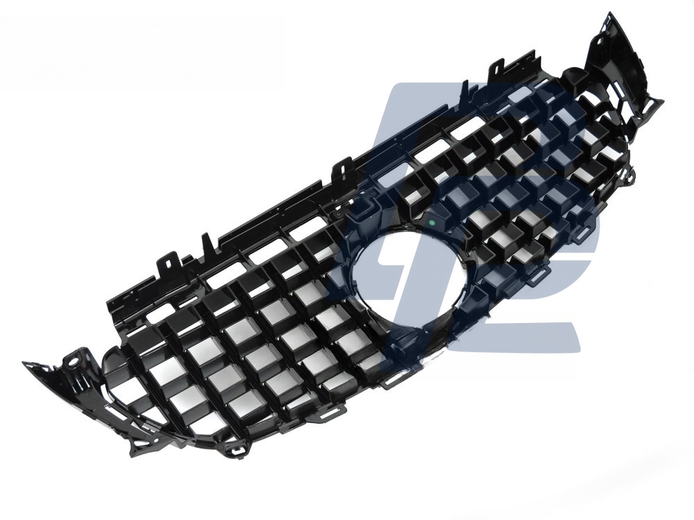 Grille Sport Gloss Black with Camera Hole for Mercedes W213 / S213 2016–2019 - 5