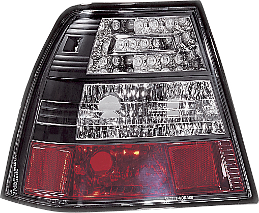 VW BORA 99-05 LED TAILLIGHTS SET RED/CLEAR