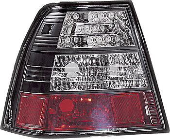 VW BORA 99-05 LED TAILLIGHTS SET RED/CLEAR