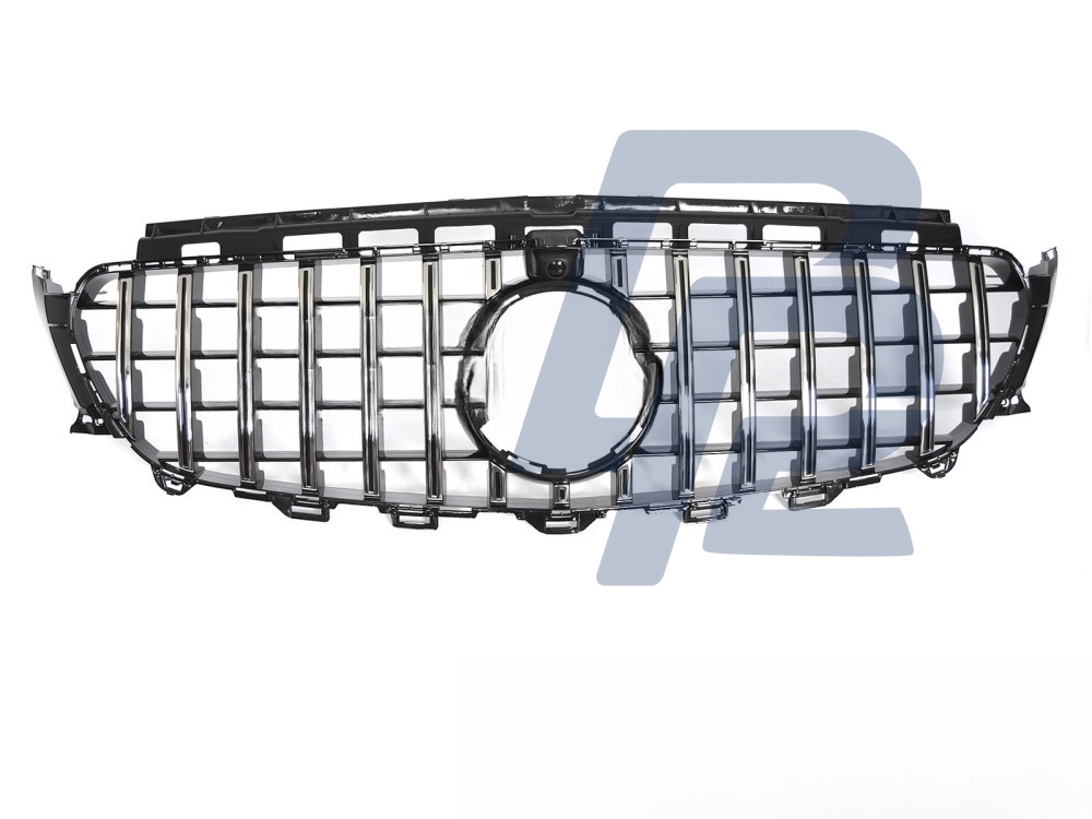Grille Sport Chrome/Black with Camera Hole for Mercedes W213 / S213 2016–2019 - 5
