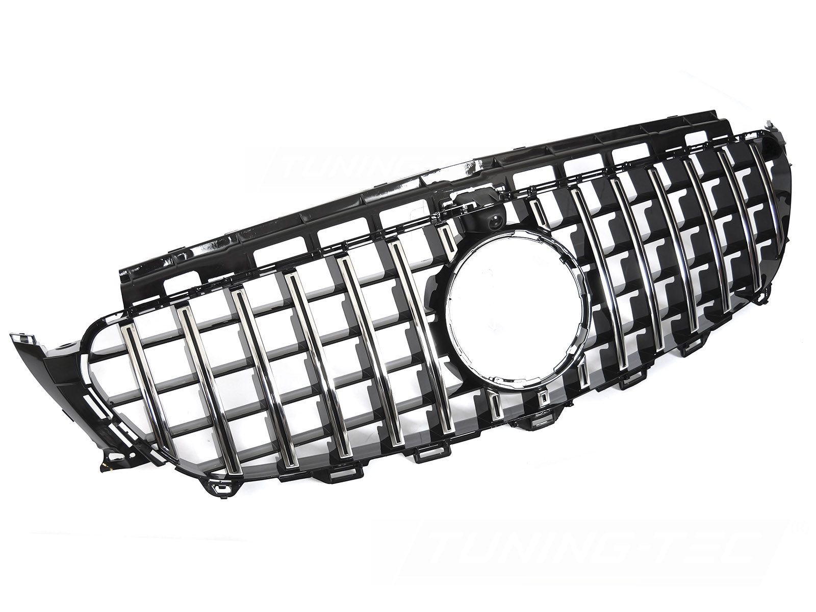 GRILL SPORT KROM/SVART WITH CAMERA HOLE TILL MERCEDES W213 / S213 2016-2019