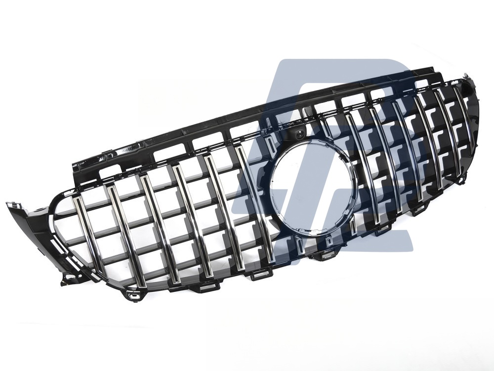 Grille Sport Chrome/Black with Camera Hole for Mercedes W213 / S213 2016–2019 - 4