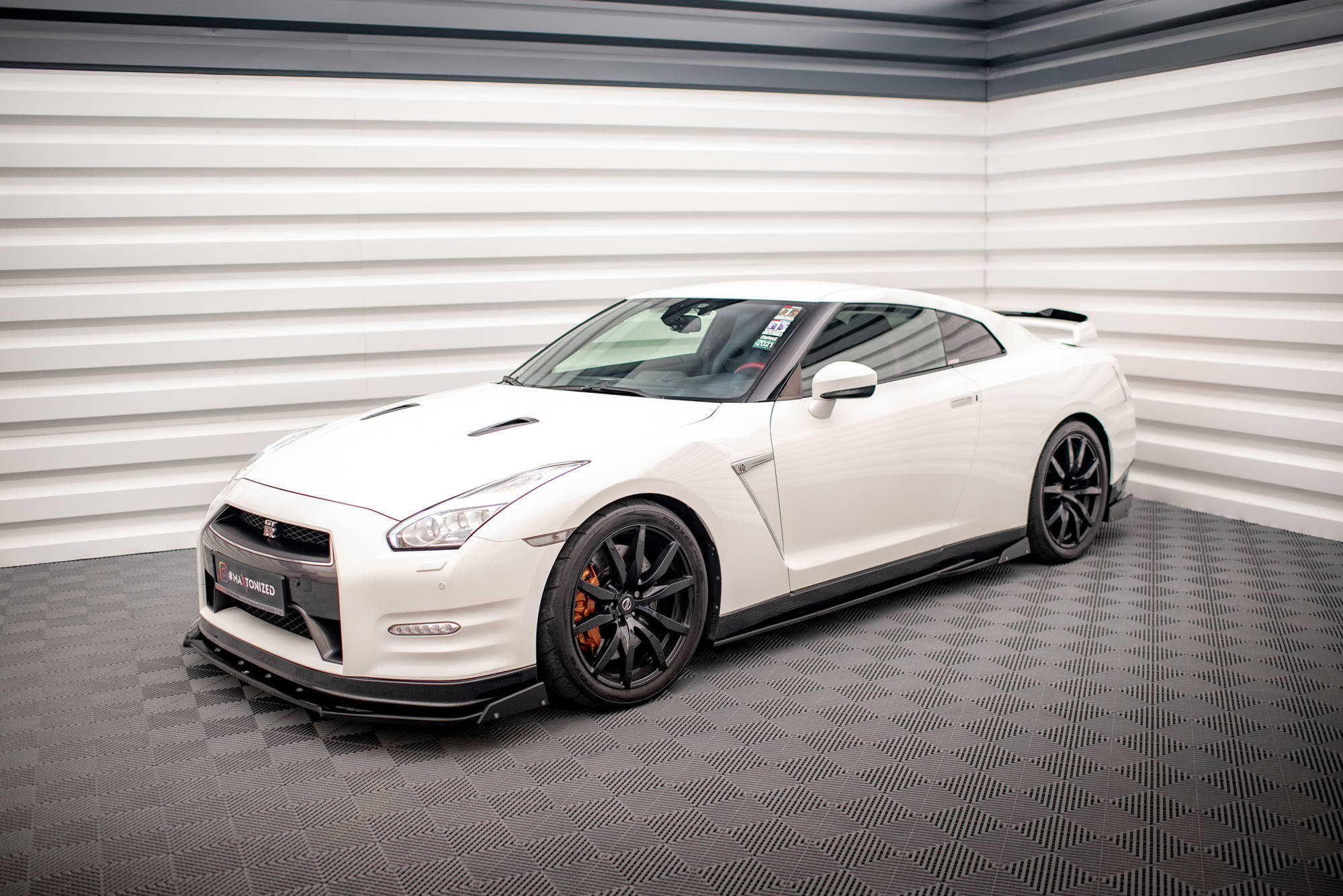 Side Skirts Diffusers + Flaps Nissan GTR R35 1st Facelift - 3
