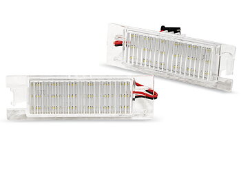 LICENSE LED LIGHTS OPEL ZAFIRA B/  ASTRA H/  CORSA D/ INSIGNIA / IX35 LED CANBUS
