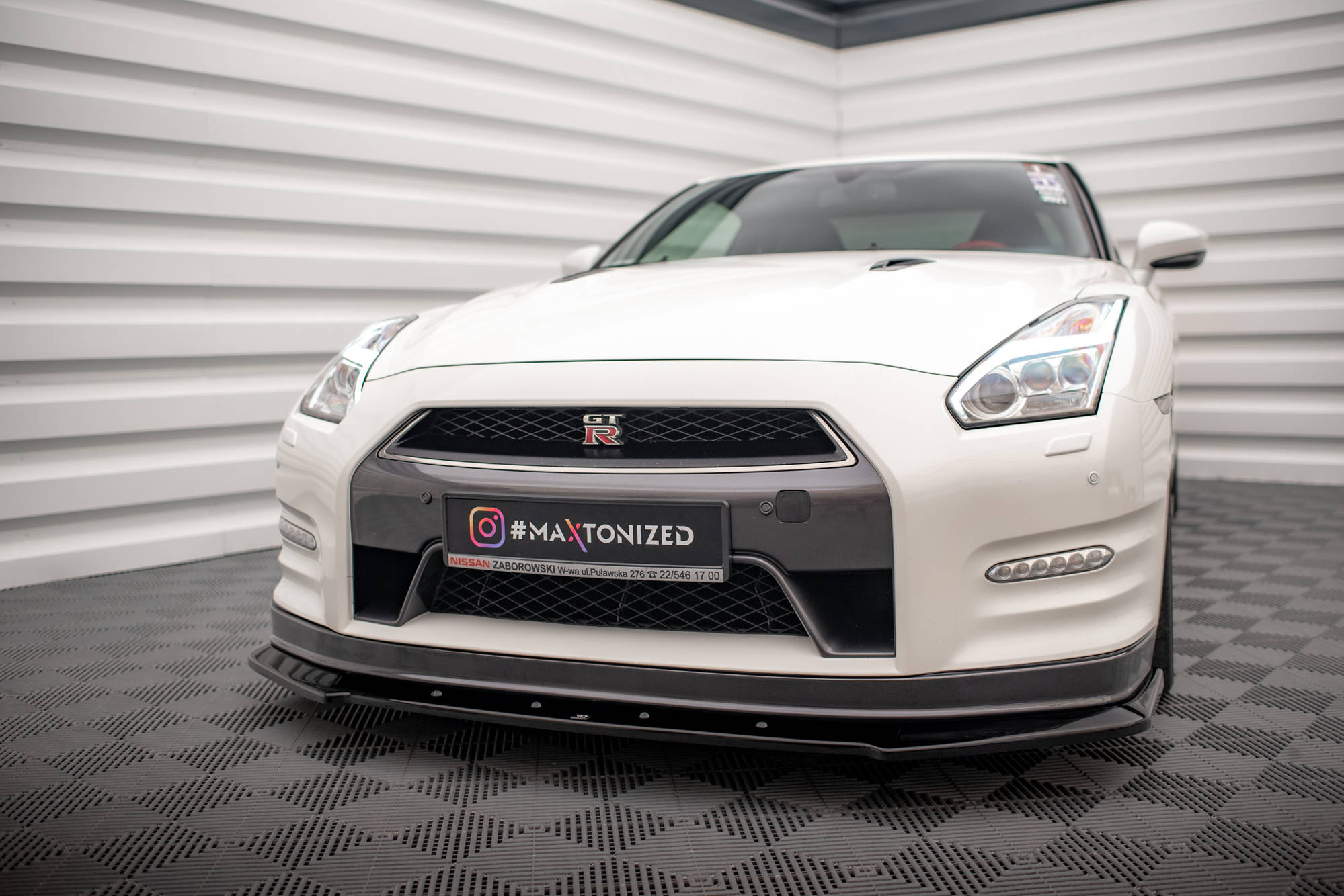 Front Splitter Nissan GTR R35 1st Facelift - 4