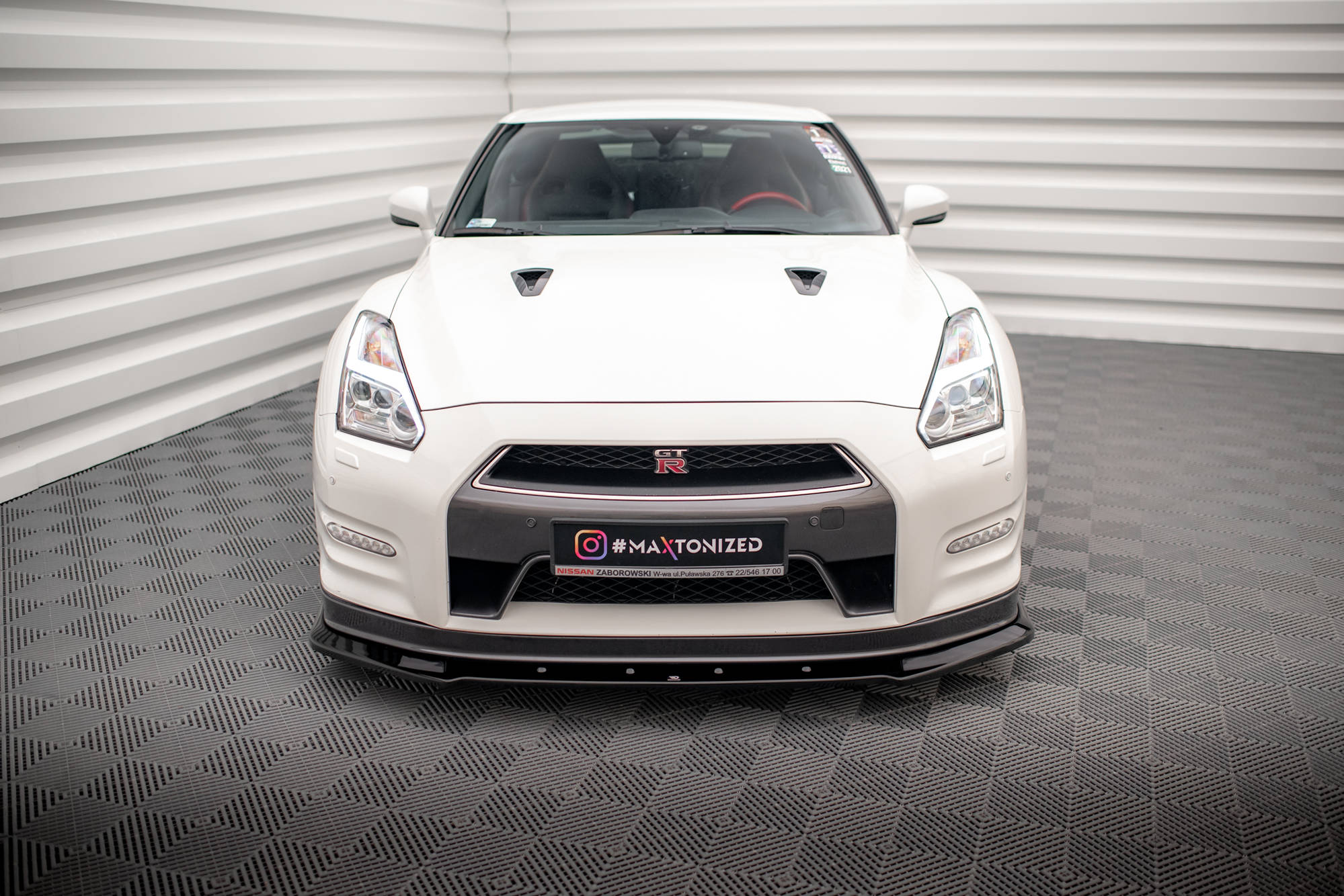 Front Splitter Nissan GTR R35 1st Facelift - 2