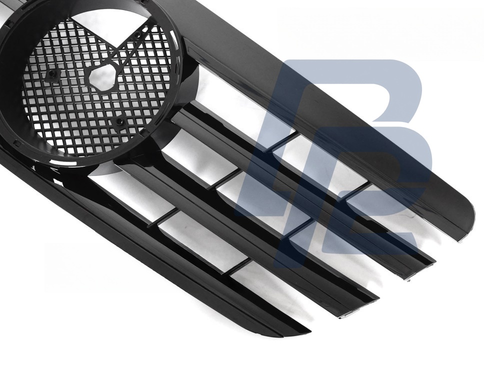 Grille Sport Gloss Black for Mercedes W210 1999–2002 / S210 1999–2003 - 2