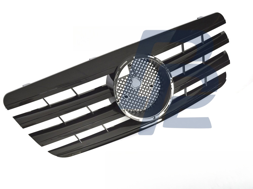 Grille Sport Gloss Black for Mercedes W210 1999–2002 / S210 1999–2003 - 5