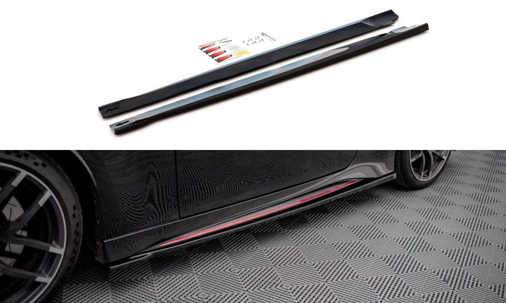Side Skirts Diffusers V.1 Nissan 370Z Nismo Facelift (2014-2020)