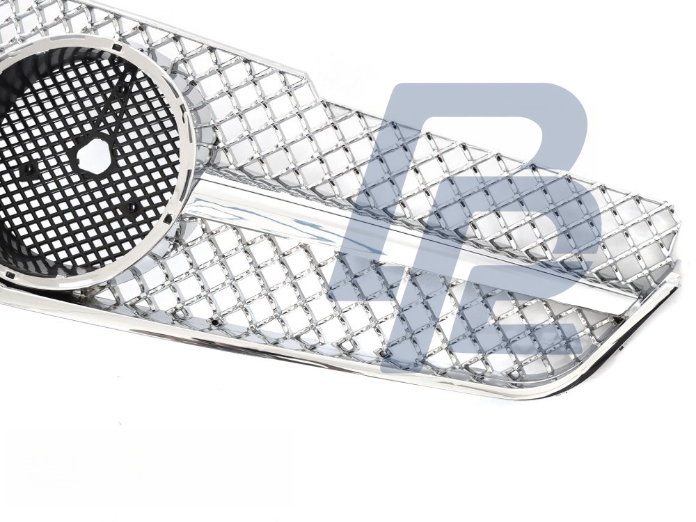 Grille Sport Chrome for Mercedes C207 / A207 2009–2013 - 2